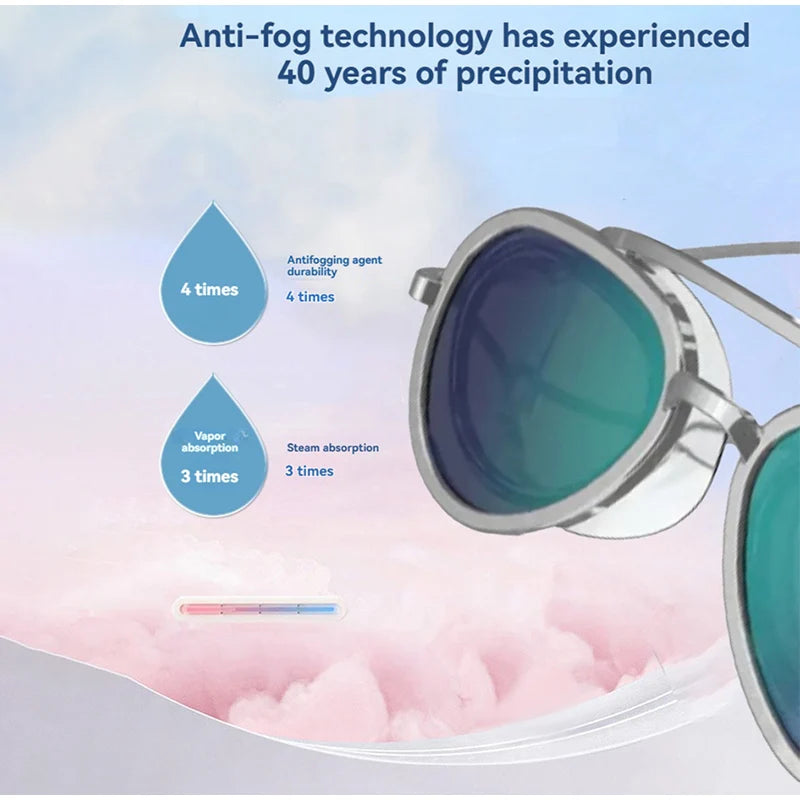 2-in-1 Full View Anti Fog Swimming Goggles&adult Sun Goggles Multifunctional Outdoor Sun Protection Swimming Goggles Accessories