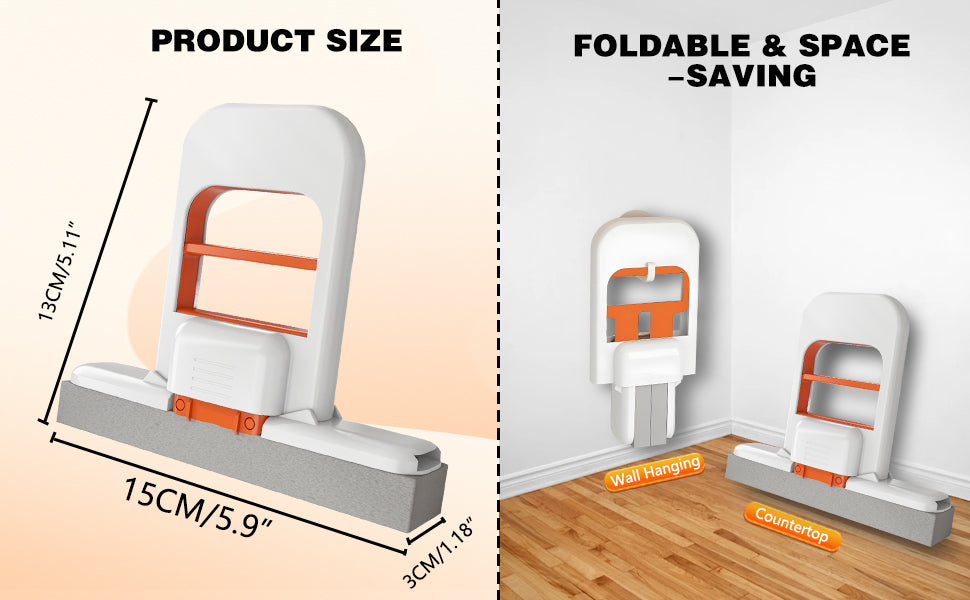 Small Foldable Desktop Mop